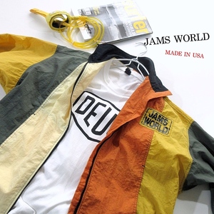 【JAMS WORLD ジャムズワールド / USA】90年代 ヴィンテージ マルチ ナイロンジャケット ビッグサイズ!! （90s vintageMADE IN USA）