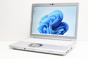 ノートパソコン Windows11 中古 ハイスペック Panasonic レッツノート CF-SV7 第8世代 Core i7 メモリ16GB SSD512GB DVDマルチ カメラ