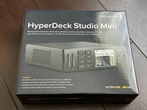 Blackmagic Design HyperDeck Studio Mini 完全動作品 1円スタート ③