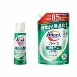 アタックZERO 1個 洗濯用洗剤 (部屋干し 本体 380g 部屋干し つめかえ用 850g 各1個) サイズ情報なし