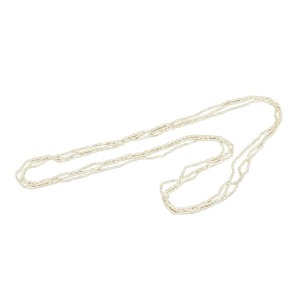 淡水パール 3連ネックレス ネックレス ホワイト 真珠 レディース 新品未使用