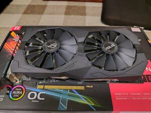 ASUS ROG-STRIX-RX570-O4G-GAMING (AMD RADEON RX570/GDDR5 4GB/PCI-Express x16) 中古 動作品