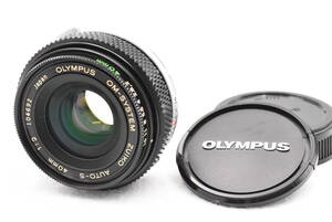 OLYMPUS オリンパス OM-SYSTEM ZUIKO AUTO-S 40mm f2 パンケーキレンズ (t3212)