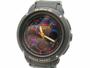1円◆稼働◆ カシオ BGA-151GR Baby-G ブラック クオーツ メンズ 腕時計 M97907