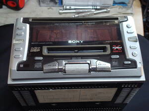 SONY 2DIN CD MDレシーバー WX-5000MDX ジャンク 