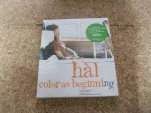 [CD][送100円～] サ盤 未開封 初回 hal color as beginning