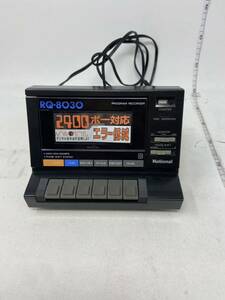 中古National ナショナル RQ-8030 プログラムレコーダー　動作未確認　現状品