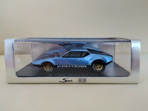 1/43 スパーク デトマソ パンテーラ GT4 1972 ブルー ミニカー spark 