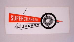 ◎ SUPERCHARGED JUDSON　デカール