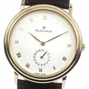 ブランパン Blancpain ヴィルレ ディスクカレンダー K18YG 自動巻き メンズ _762446