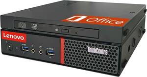 レノボ 超ミニPC ThinkCentre M700 Tiny/Core i5-6500T/ RAM:DDR4 8GB/高速SSD:256GB/ 