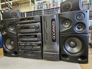 仙台市若林区～超美品！ケンウッド/KENWOOD/バブリィなシステムコンポ/T-85・A-85・GE-850・X-85・DP-950・SW-9・S-9ML/TAPE・CD動作OK！