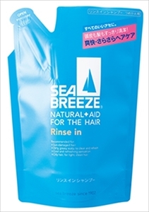 まとめ得 シーブリーズ リンスインシャンプー詰替　４００ＭＬ 　ファイントゥデイ 　 シャンプー x [15個] /h