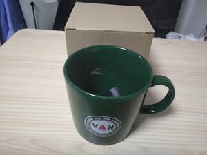 　 VAN JAC 別注グリーンシリーズ　丸VANマグカップ　グリーン　数量限定　新品未使用　