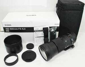 #a0806【美品】 SIGMA シグマ Contemporary 150-600mm F5-6.3 DG OS HSM (ニコンF用)