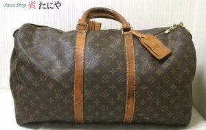 ★☆送料無料 【ルイヴィトン】Louis Vuitton キーポル 50 モノグラム ボストンバッグ ☆★