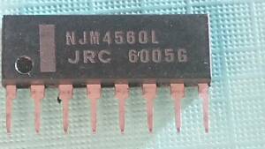 NNJM4560L（16個）JRC デュアル Opアンプ 新日本無線