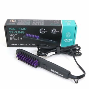 【YA-MAN/ヤーマン】DAFNI nano 家庭用美容器 DH1.6N ホットブラシ ブラシ型ホットアイロン/is0306