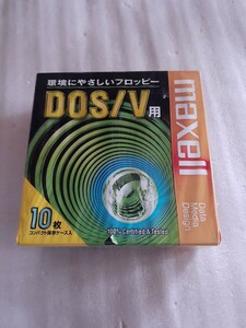 maxell マクセル 3.5型 2HD FD フロッピーディスク DOS/V用 10枚入ケース ◆Windows MS-DOS フォーマット ◆送料 ケース無し 230円～