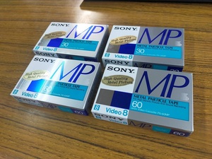 ソニー　 8mmビデオテープ Metal P6-30MP 未開封　