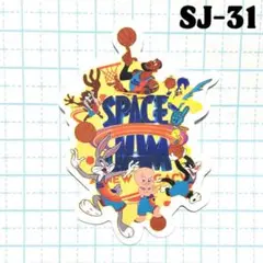 «SJ-31» スペースジャム  防水加工 ステッカー シール