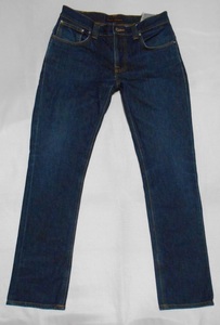 Nudie Jeans ヌーディージーンズ　THIN FINN　DRY STRETCH　デニムジーンズ　ストレッチ　W32