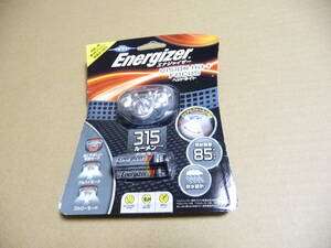 ◆新品未開封 ENERGIZER(エナジャイザー) LEDヘッドライト HDL315BK [315ルーメン/3つのライトモード/IPX4防水/フラッグシップモデル] 