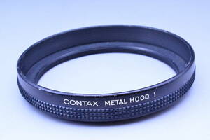 【送料無料】CONTAX コンタックス/METAL HOOD 1/メタルレンズフード Φ85mm