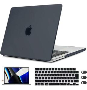 MacBook Pro 14 ケース ブラック マット式 2021-2022