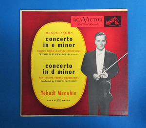 ◆MENDELSSOHN/YEHUDI MENUHIN◆RCA VICTOR 米 深溝