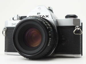 ★訳あり実用品★ ペンタックス PENTAX MX ボディ SMC PENTAX-A 50mm F2 動作レンズセット ★時々ミラーアップ #TA3734