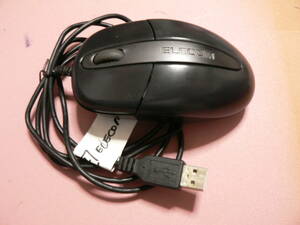 送料最安 300円 MOU54：エレコム　USB光学ホィール・マウス　Elecom　M-M2UP2RBK　
