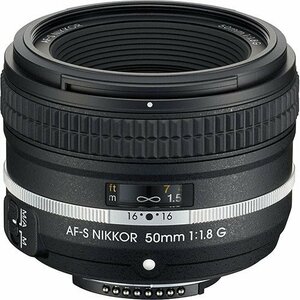 Nikon AF-S FX NIKKOR 50mm f/1.8G スペシャルエディション 固定ズームレン(中古品)