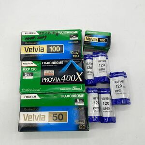 2403I36 【未使用】FUJIFILM フジフィルム Velvia 50 Velvia 100 など　フィルムまとめ　期限切れ コレクション