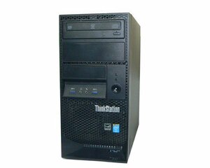 Windows10 Pro 64bit Lenovo ThinkStation E32 30A1-CT01WW Xeon E3-1230 V3 3.3GHz メモリ 8GB HDD 500GB(SATA) DVDマルチ Quadro K2000