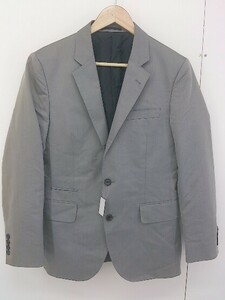 ◇ EPOCA UOMO エポカ ウォモ 2B シングル 長袖 テーラードジャケット サイズ46 グレー系 メンズ