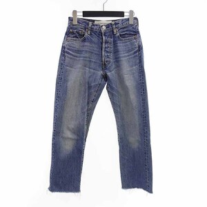 【特別価格】/THE SHINZONE STRAIGHT DENIM PT カットオフ デニム パンツ