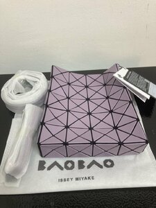 BAO BAO ISSEY MIYAKE バオバオイッセイミヤケ トートバッグ レディース メンズ ■ 中古 ■ PVC ■ むらさき 紫 ■ JZ