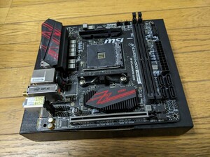 MSI B450I GAMING PLUS AC Mini-ITX マザーボード Socket AM4 