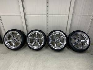 美品 WORK EMOTION T5R 2P 11J NITTO NT555 G2 255/35R20