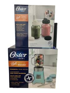 ■未使用 Oster オスター Mason Jar Blender ボールジャーブレンダー BLSTMM1 ボールジャー トライタン製 BLSTMV-TBW 2カップセット