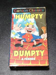 送料無料　ハンプティ・ダンプティ　ＶＨＳビデオテープ　Humpty Dumpty & FRIENDS　caqtoon classics　カートゥーン　アニメ　