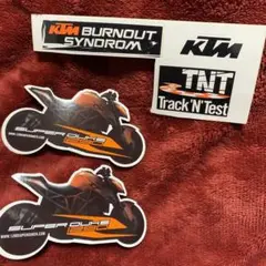 KTMバイクステッカー②