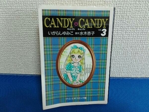 キャンディキャンディ　3巻　いがらしゆみこ　水木杏子　中公文庫コミック版