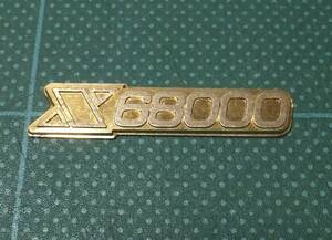 X68000 ゴールドエンブレム　金属製