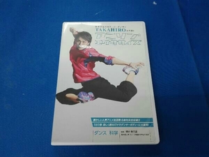 パッケージ裏面に折り目があります。DVD 世界が認めるスーパーダンサーTAKAHIROが考案!アニソン・エクササイズ
