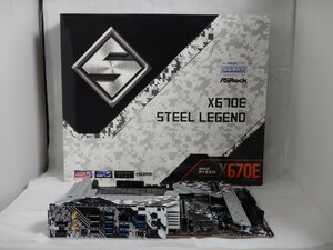 【サイコム】 ASRock X670E STEEL LEGEND (ATX/Socket AM5) @Used@ u0327A