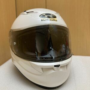 GXL9352 OGK Kabuto カブト KAMUI カムイ ヘルメット Mサイズ(57-58cm) ジャンク品　現状品　1025