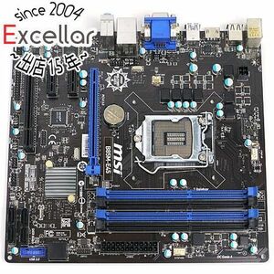 【中古】MSI製 MicroATXマザーボード B85M-E45 LGA1150 [管理:1050006946]