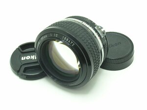 ★ハローカメラ★0405 Nikon Ai　50mm：1.2 明るいレンズ　動作品 現状 1円スタート 即決有り